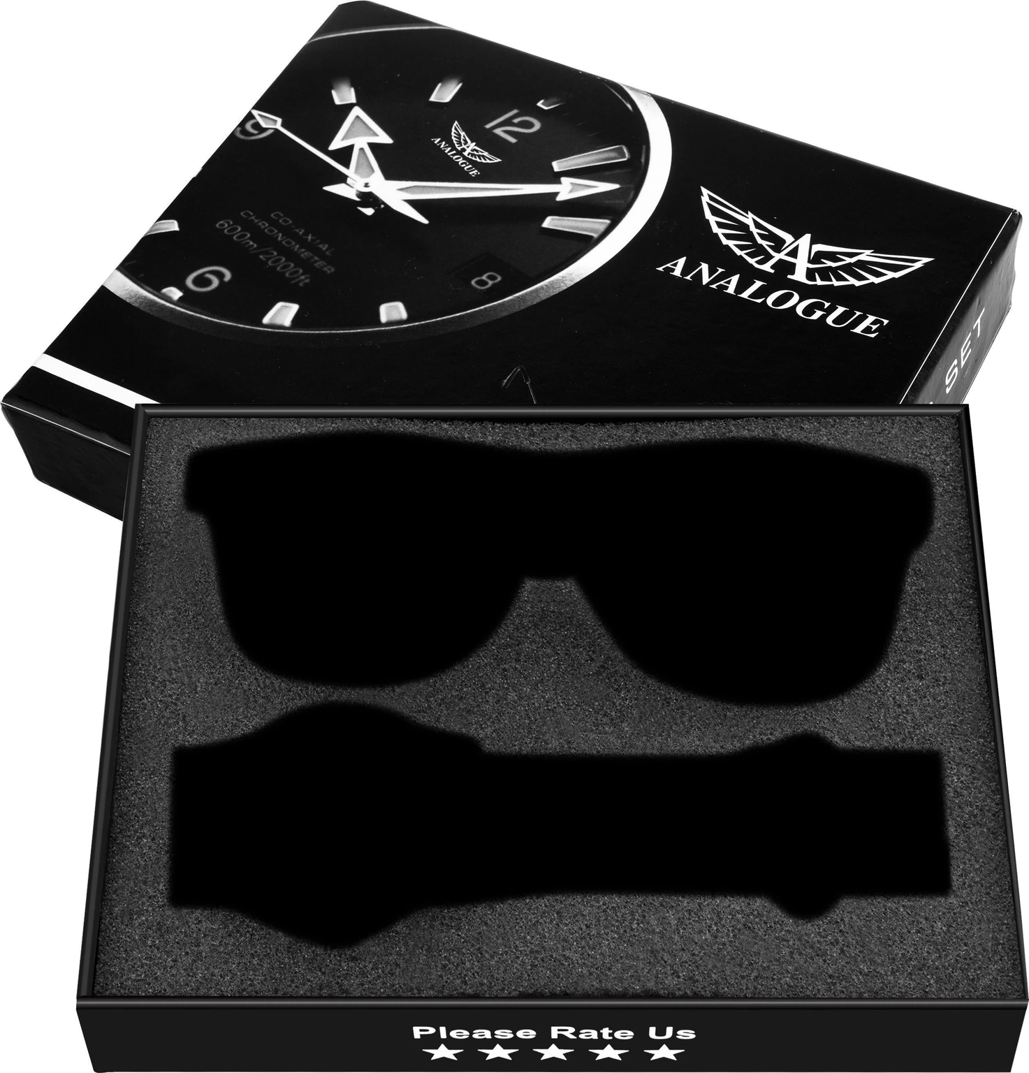 ANALOGUE Freebie Wayfarer Sunglass & Boys Watch with Premium Gift Box Packaging Analog Watch - For Men 428-BRWN-BRWN-2-BROWN-WAYFARER - Image 7