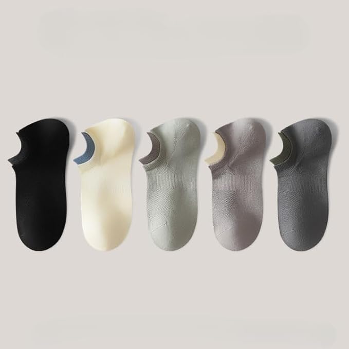 Celary Socks for Men||Cotton Ankle Length Socks||Colour Full||Odour free||Breathable Every Day Use 5 Piece SOCKS