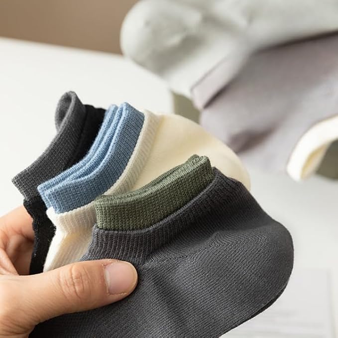 Celary Socks for Men||Cotton Ankle Length Socks||Colour Full||Odour free||Breathable Every Day Use 5 Piece SOCKS - Image 6