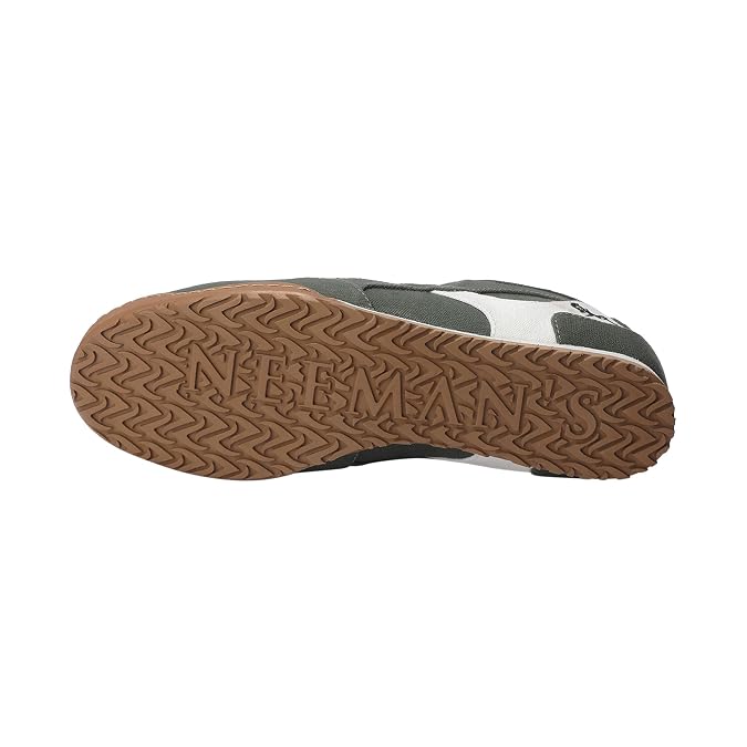 Neeman's Urban Casual Sneakers for Men | Stylish Canvas Casual Shoes | Lightweight Lace-Up Footwear | Breathable Comfortable Everyday Sneaker - Image 4