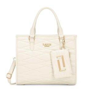 Lavie Luxe Women's Lucie Quilted Large Box Tote Handbag