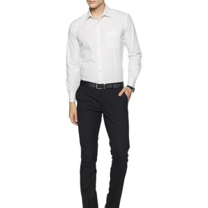 Amazon Brand - Symbol Men's Stretchable Formal Pants | Trousers (Slim Fit)