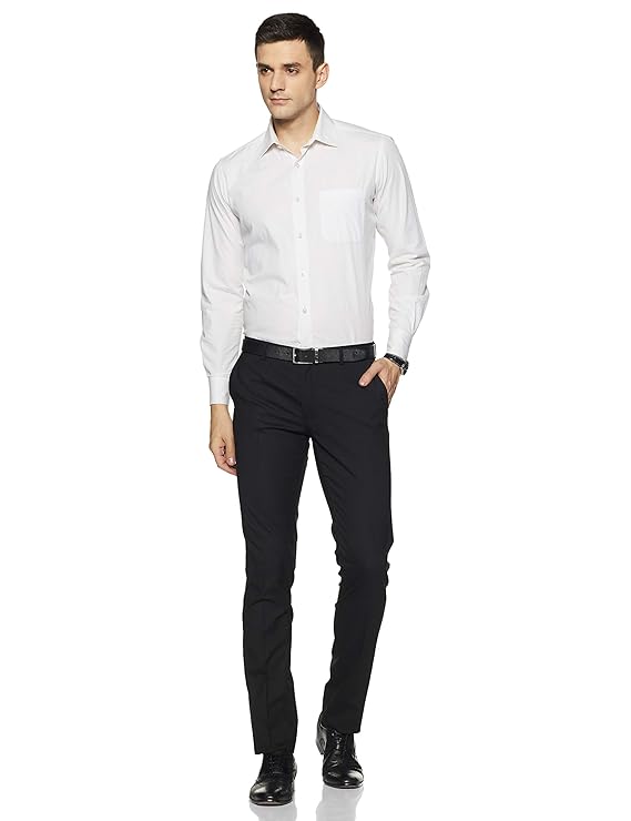 Amazon Brand - Symbol Men's Stretchable Formal Pants | Trousers (Slim Fit)