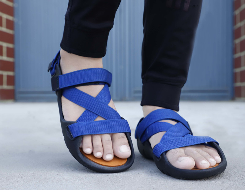 APVM Men Sandal (Blue , 9) - Image 5
