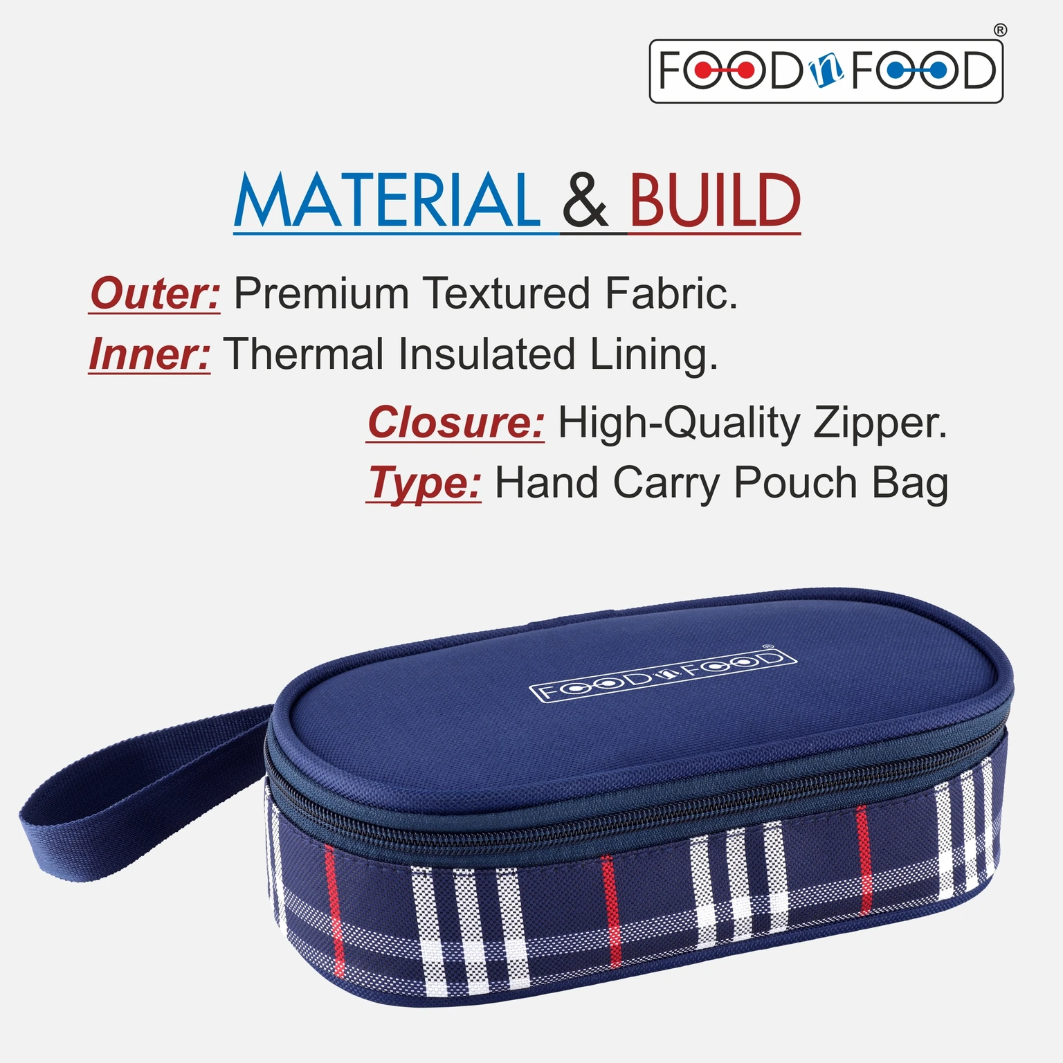 FOODNFOOD Microwave Safe Lunch Box Insulated Bag – Leak-Proof, BPA Free School Office 2 Containers Stainless Steel Office Lunch Box (800 ml, Microwave Safe) - Image 7