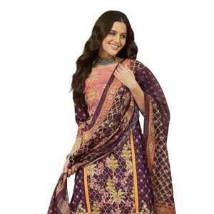 Janasya Women Kurta with Pant & Dupatta Set