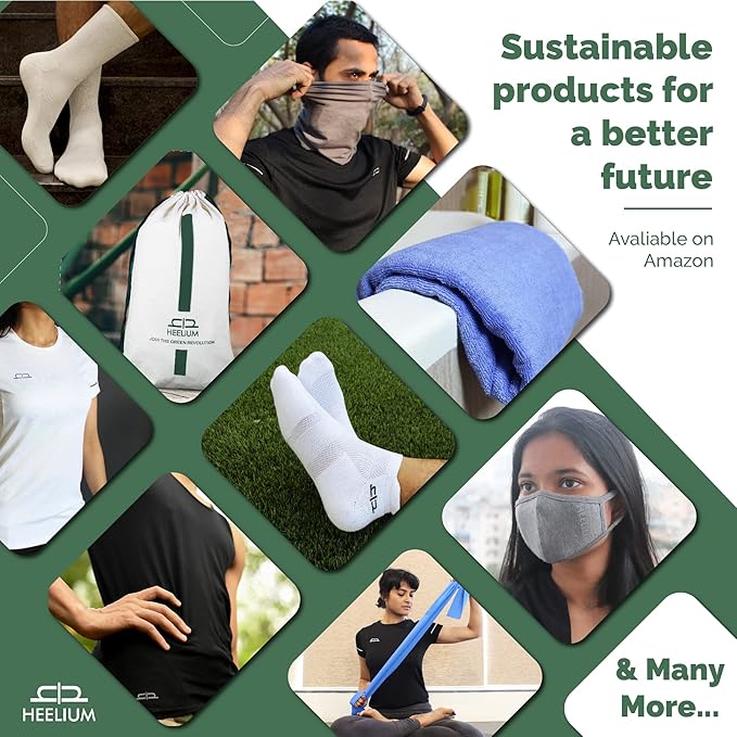 HEELIUM Bamboo Ankle Socks for Men & Women | Ultra-Soft, Odour-Free, Thin & Breathable | 3X Softer than Cotton | Sizes - M (UK 4-8) & L (UK 9-13) - Image 5