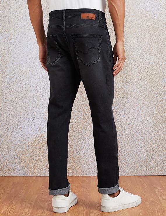 Amazon Brand - Symbol Men Cotton Rich Stretchable Regular Fit Jeans | Casual Denim - Image 4