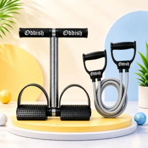 Oddish SINGLE SPRING Tummy Trimmer 12 inch with Resistance Toning Tube for Abdominal Fitness Accessory Kit