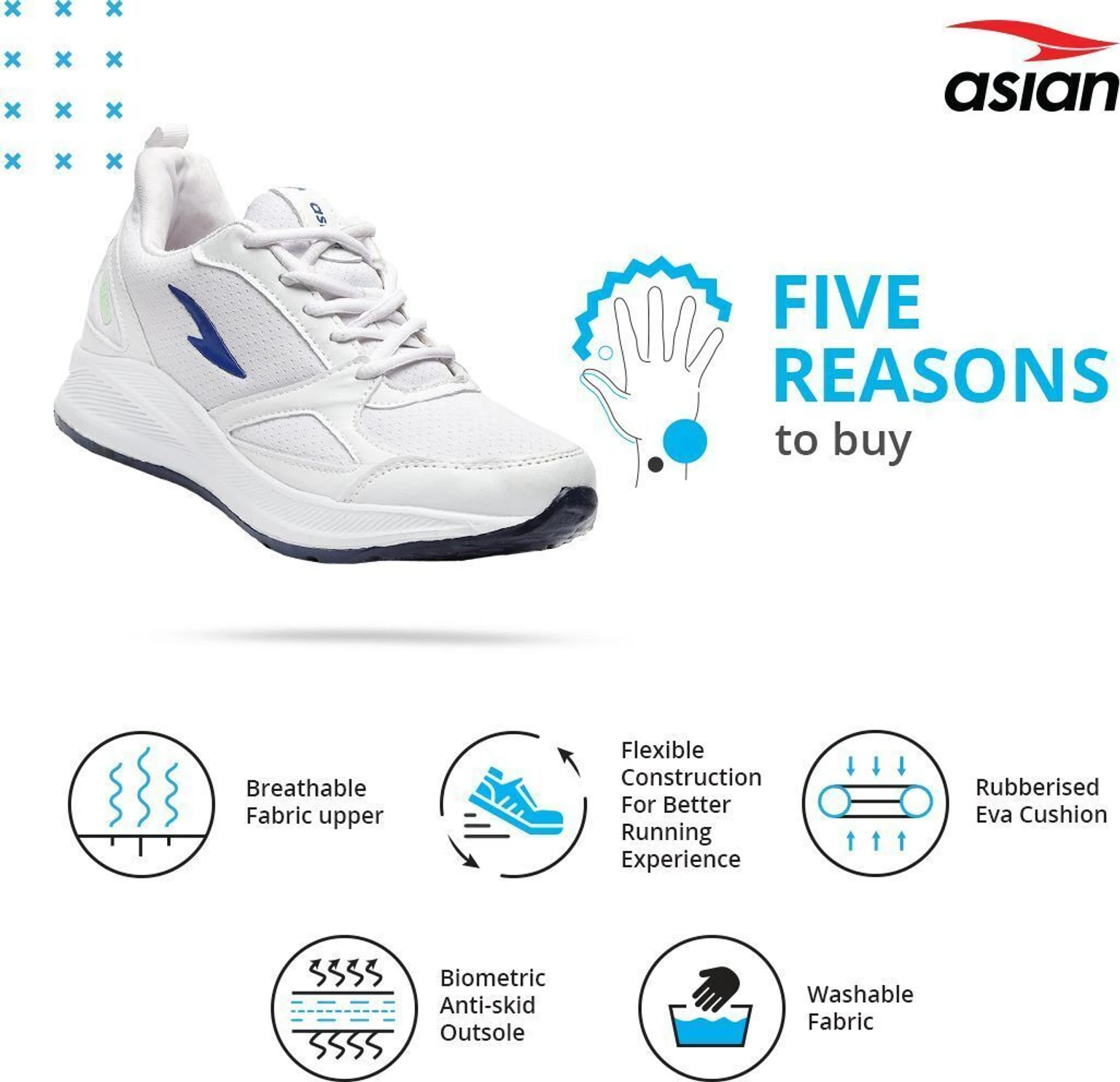 WNDR-13 Pro White Sports,Casual,Walking.Gym,Training,Stylish Running Shoes For Men - Image 5